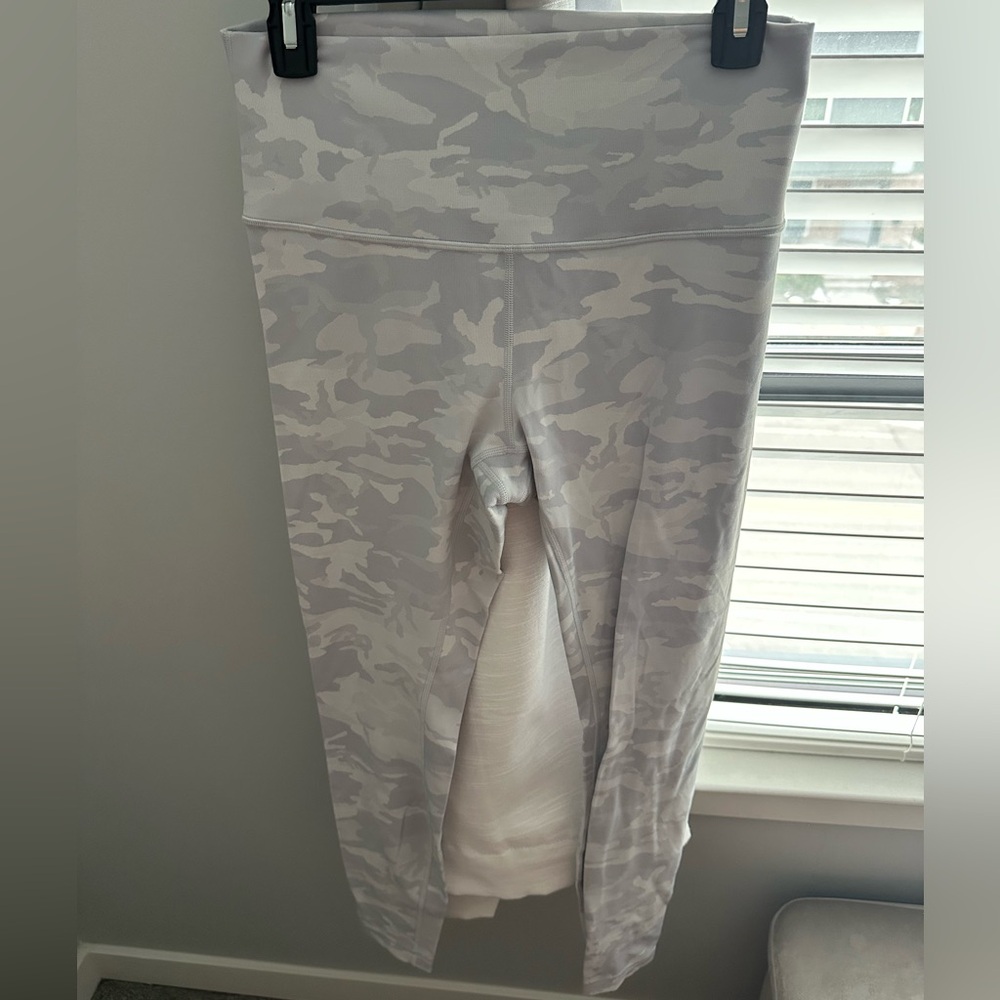 lululemon athletica White Camo Align Leggings